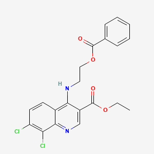 molecular formula C21H18Cl2N2O4 B7745702 MFCD03786302 