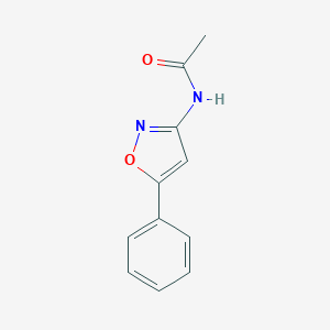 molecular formula C11H10N2O2 B077460 N-(5-Phenyl-3-isoxazolyl)acetamide CAS No. 13273-63-7