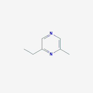 molecular formula C7H10N2 B077461 2-Ethyl-6-methylpyrazine CAS No. 13925-03-6