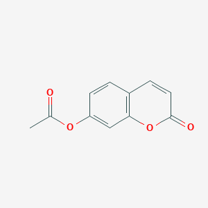 molecular formula C11H8O4 B077463 7-Acetoxycoumarin CAS No. 10387-49-2