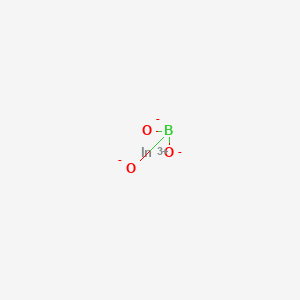 molecular formula BInO3 B077464 Boron indium(3+) trioxide CAS No. 13709-93-8