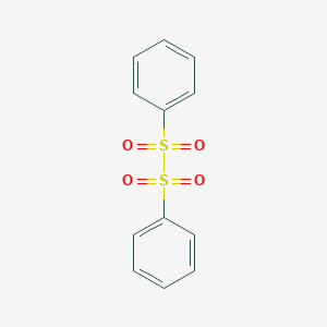 molecular formula C12H10O4S2 B077466 二苯基二砜 CAS No. 10409-06-0
