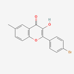 molecular formula C16H11BrO3 B7746647 C16H11BrO3 