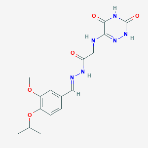 molecular formula C16H20N6O5 B7747065 MFCD03618963 
