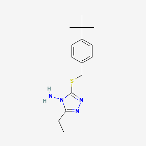 molecular formula C15H22N4S B7747210 C15H22N4S 