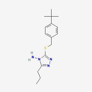 molecular formula C16H24N4S B7747213 C16H24N4S 
