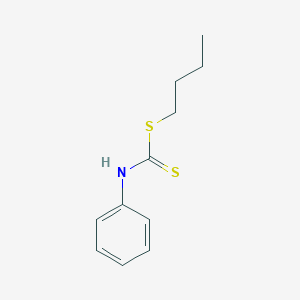 molecular formula C11H15NS2 B077474 苯基氨基甲酸正丁酯 CAS No. 14549-44-1