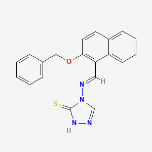 molecular formula C20H16N4OS B7747552 MFCD03618972 