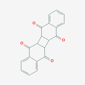 B077481 5a,5b,11a,11b-Tetrahydrodibenzo[b,h]biphenylene-5,6,11,12-tetrone CAS No. 14734-19-1