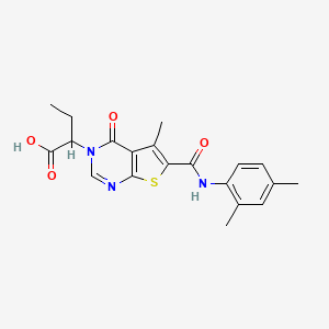 molecular formula C20H21N3O4S B7748408 MFCD06638590 