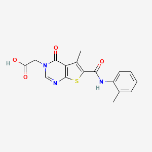 molecular formula C17H15N3O4S B7748412 MFCD06638615 