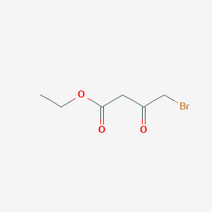 molecular formula C6H9BrO3 B077491 4-溴乙酰乙酸乙酯 CAS No. 13176-46-0