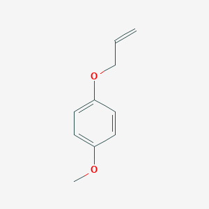 molecular formula C10H12O2 B077494 4-Allyloxyanisole CAS No. 13391-35-0