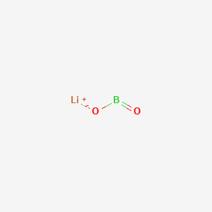 molecular formula BHLiO2 B077498 Lithium metaborate CAS No. 13453-69-5