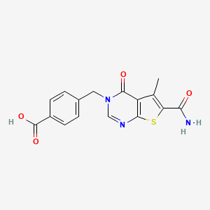 molecular formula C16H13N3O4S B7750023 C16H13N3O4S 