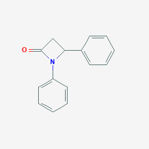 molecular formula C15H13NO B077501 1,4-Diphenyl-2-azetidinone CAS No. 13474-22-1