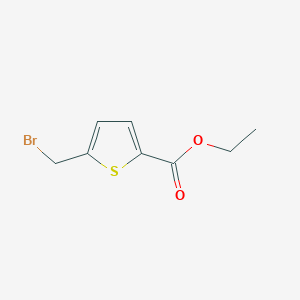 molecular formula C8H9BrO2S B077503 Ethyl 5-(bromomethyl)thiophene-2-carboxylate CAS No. 14282-72-5