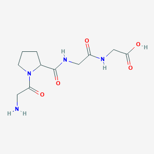 molecular formula C11H18N4O5 B077504 Gly-pro-gly-gly CAS No. 13054-03-0