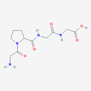 molecular formula C11H18N4O5 B077504 甘氨酰脯氨酰甘氨酰甘氨酸 CAS No. 13054-03-0