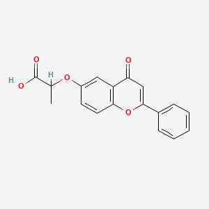 molecular formula C18H14O5 B7750560 C18H14O5 