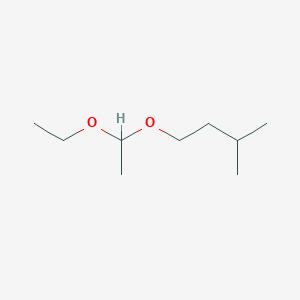 molecular formula C9H20O2 B077509 1-(1-Ethoxyethoxy)-3-methylbutane CAS No. 13442-90-5