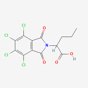 molecular formula C13H9Cl4NO4 B7750955 C13H9Cl4NO4 