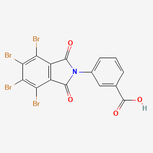molecular formula C15H5Br4NO4 B7750970 MFCD00386995 