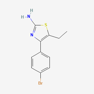 molecular formula C11H11BrN2S B7751066 C11H11BrN2S 