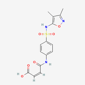 molecular formula C15H15N3O6S B7752106 MFCD05863206 