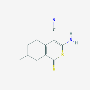 molecular formula C11H12N2S2 B7752189 MFCD05744832 