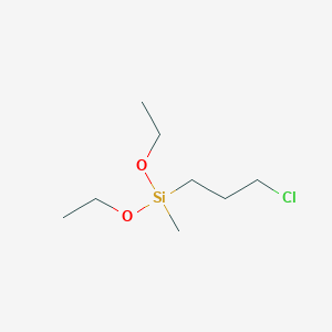 molecular formula C8H19ClO2Si B077525 (3-Chloropropyl)diethoxymethylsilane CAS No. 13501-76-3