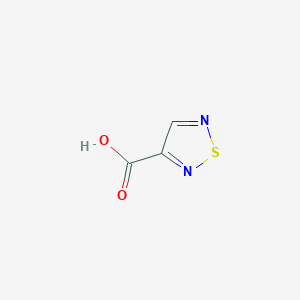 B077527 1,2,5-Thiadiazole-3-carboxylic acid CAS No. 13368-86-0