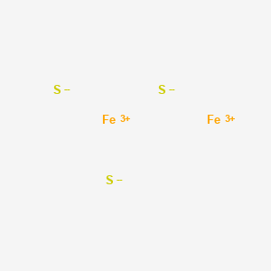 molecular formula Fe2S3 B077528 硫化铁 (III) CAS No. 12063-27-3