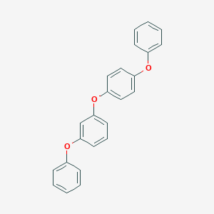 molecular formula C24H18O3 B077533 Benzene, 1-phenoxy-3-(4-phenoxyphenoxy)- CAS No. 10469-83-7