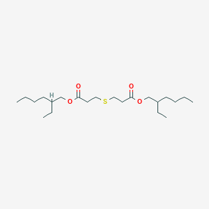 molecular formula C22H42O4S B077538 双(2-乙基己基) 3,3'-硫代二丙酸酯 CAS No. 10526-15-5
