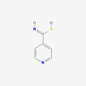 molecular formula C6H6N2S B7753873 pyridine-4-carboximidothioic acid 