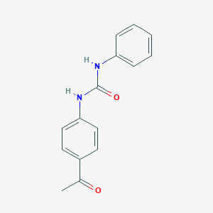 molecular formula C15H14N2O2 B077539 N-(4-acetylphenyl)-N'-phenylurea CAS No. 13143-03-8