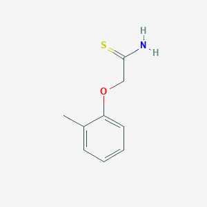 molecular formula C9H11NOS B7753901 2-(2-Methylphenoxy)ethanethioamide CAS No. 35370-81-1