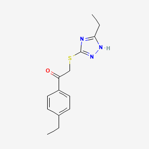 molecular formula C14H17N3OS B7754410 MFCD02366288 