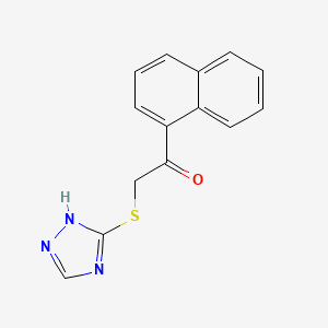 molecular formula C14H11N3OS B7754461 MFCD02366397 