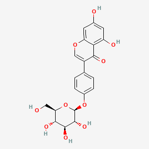 molecular formula C21H20O10 B7754667 Sophoricoside CAS No. 100455-45-6