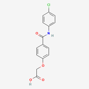 molecular formula C15H12ClNO4 B7754759 MFCD03618739 