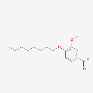 molecular formula C17H26O3 B7754773 3-Ethoxy-4-octoxybenzaldehyde 