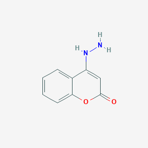 molecular formula C9H8N2O2 B7754781 2H-1-Benzopyran-2-one, 4-hydrazinyl- CAS No. 685862-23-1