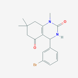 molecular formula C17H19BrN2O2 B7754941 MFCD02972659 