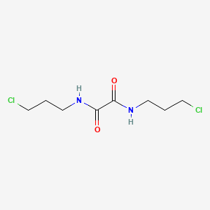 molecular formula C8H14Cl2N2O2 B7754967 N,N-BIS(3-CHLOROPROPYL)ETHANEDIAMIDE 