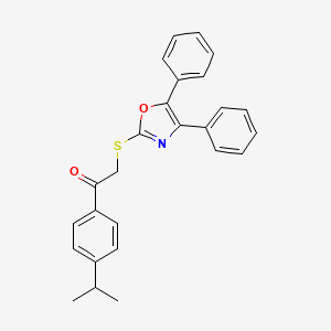 molecular formula C26H23NO2S B7755553 MFCD03641903 