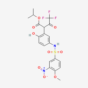 molecular formula C20H19F3N2O9S B7755571 MFCD04065140 