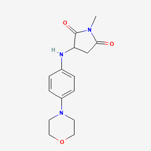 molecular formula C15H19N3O3 B7755631 MFCD04991330 