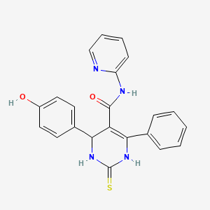 molecular formula C22H18N4O2S B7755672 MFCD03268203 